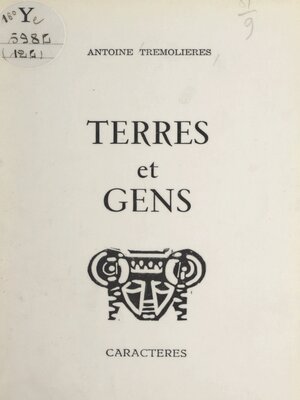 cover image of Terres et gens